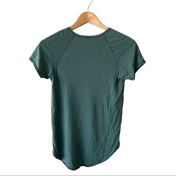 NWOT Aritizia Wilfred Sage Green Cotton Tee Shirt Size XS. - Picture 2 of 3